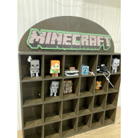 Темматичнеский стенд,  подставка для коллекции фигурок Kinder Joy Minecraft / Киндер Джой HWD-K002