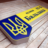Табличка адресная на дом 60х24см HWD-A0678