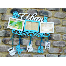 Детская метрика с фоторамками hwd-a010