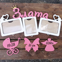 Метрика для новорожденного именная, метрика 3 фото hwd-a0184