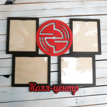 Фоторамка з дерева, фоторамка для колл-центру HWD-A1159