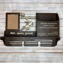 Медальница легкая атлетика, вешалка для медалей, медальница Athletics HWD-A0838