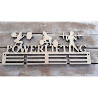 Медальница, вешалка для медалей, медальница Powerlifting hwd-А0201