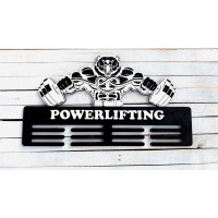 Медальница, вешалка для медалей, медальница powerlifting, медальница поверлифтинг hwd-А0238