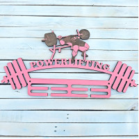 Медальница Powerlifting,  медальниця пауэрліифтинг hwd-a0391