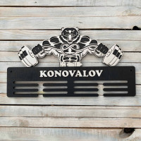 Медальница, вешалка для медалей, медальница powerlifting hwd-A0847