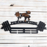 Медальница, вешалка для медалей, медальница, пауэрлифтинг, медальница Powerlifting hwd-a0888