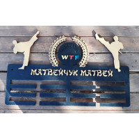 Медальниця, вішак  для медалей, медальниця тхеквондо, медальниця Taekwondo HWD-A0131