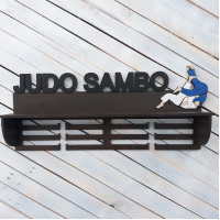 Медальница, холдер для медалей, медальница sambo, медальница самбо, медальница judo HWD-A0180