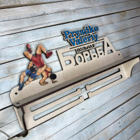 Медальница вольная борьба, вешалка для медалей, медальница борьба, медальница wresling hwd-А0455