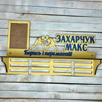 Медальница, вешалка для медалей, медальница борьба, медальница resling hwd-А0541