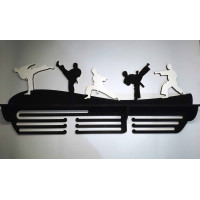 Медальница, вешалка для медалей, медальница тхэквондо, медальница Taekwondo HWD-A0813