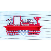 Медальница футбол, холдер для медалей футбол HWD-A0248