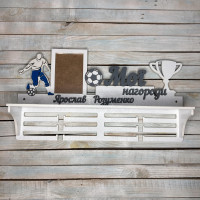 Медальница, вешалка для медалей, медальница футбол hwd-А0580