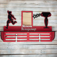 Медальница, вешалка для медалей, медальница футбол hwd-А0927