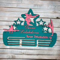 Медальница, вешалка для медалей, медальница гимнастика, медальница gymnastic hwd-А0839