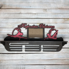 Медальница, вешалка для медалей, медальница воздушная гимнастика, медальница гимнастика hwd-А0773