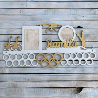 Медальница, вешалка для медалей, медальница синхронное плаванье, медальница swimming HWD-A0788