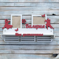 Медальница, холдер для медалей,  медальница бальные танцы, медальница танцы HWD-А0339