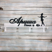 Медальниця для  танців, вішак для медалей, медальниця на замовлення hwd-А0568