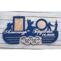 Медальниця, вішак  для медалей, медальниця танці , медальниця бальні танці HWD-A0873