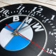 Элегантные настенные часы BMW - идеальный подарок для автолюбителя!