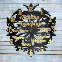 Годинник настінний, годинник "Поляна Болград" HWD-A0992