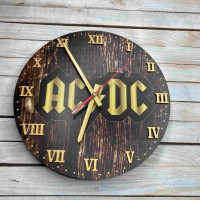 Часы настенные, часы "AC/DC" HWD-A1101