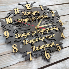 Часы настенные в подарок для мамы, часы для мамы hwd-W022